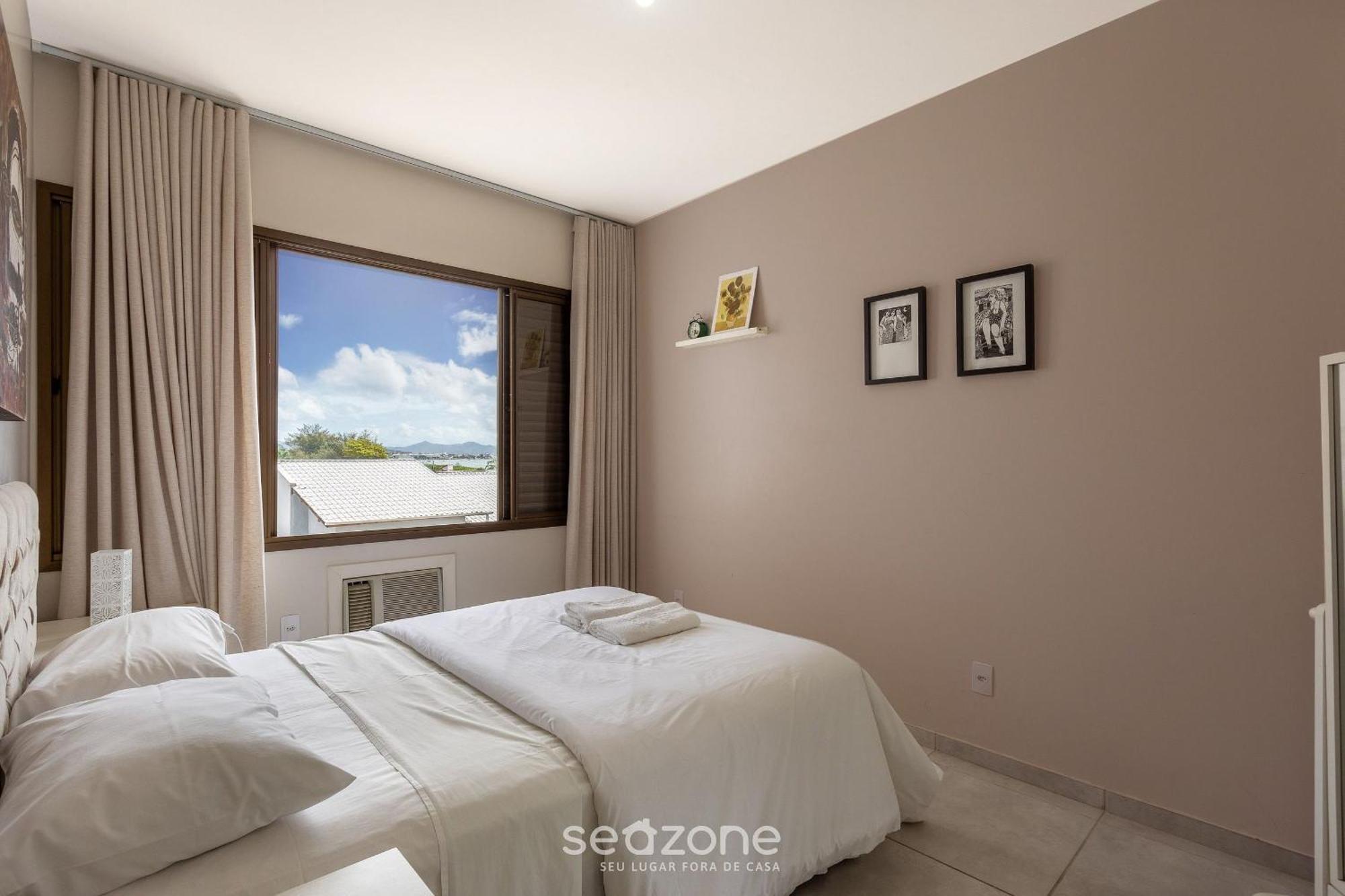 Apto Com Varanda E Vista Mar Em Floripa | Gvm133 Florianopolis Bagian luar foto